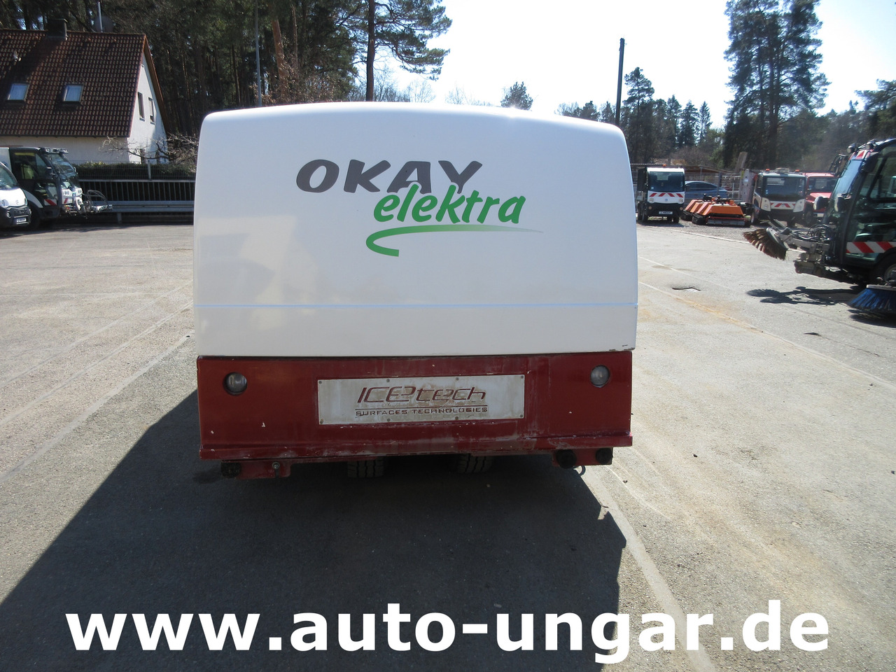OKAY 3500 Elektra 80V IceResurfacer Elektro Eisbearbeitungsmaschine Zamboni - Elektrické úžitkové vozidlo: obrázok 3 OKAY 3500 Elektra 80V IceResurfacer Elektro Eisbearbeitungsmaschine Zamboni - Elektrické úžitkové vozidlo: obrázok 3