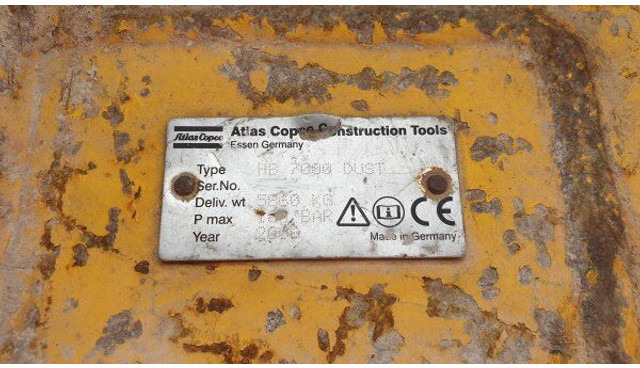 Atlas-Copco (Epiroc) HB 7000 Dust Protection (DP) orig.repas! - Hydraulické kladivo pre Stavebné stroje: obrázok 3 Atlas-Copco (Epiroc) HB 7000 Dust Protection (DP) orig.repas! - Hydraulické kladivo pre Stavebné stroje: obrázok 3