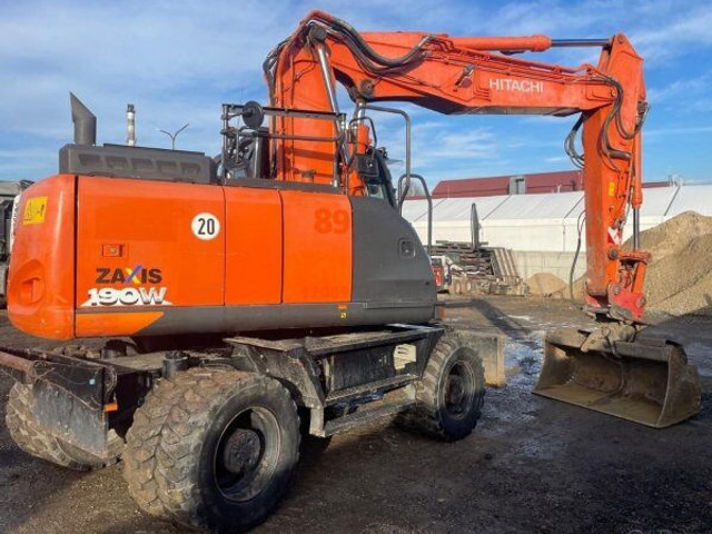 Hitachi 20t ZX190 W-6 (Zaxis) - Kolesové rýpadlo: obrázok 2 Hitachi 20t ZX190 W-6 (Zaxis) - Kolesové rýpadlo: obrázok 2