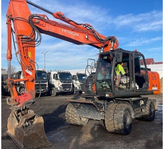 Hitachi 20t ZX190 W-6 (Zaxis) - Kolesové rýpadlo: obrázok 1 Hitachi 20t ZX190 W-6 (Zaxis) - Kolesové rýpadlo: obrázok 1