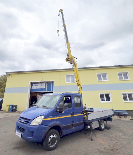 Iveco 50C18 Daily 3.D 16V +Effer - Dodávka valník, Dodávkа s dvojitou kabínou: obrázok 1 Iveco 50C18 Daily 3.D 16V +Effer - Dodávka valník, Dodávkа s dvojitou kabínou: obrázok 1