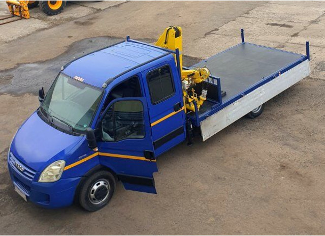 Iveco 50C18 Daily 3.D 16V +Effer - Dodávka valník, Dodávkа s dvojitou kabínou: obrázok 5 Iveco 50C18 Daily 3.D 16V +Effer - Dodávka valník, Dodávkа s dvojitou kabínou: obrázok 5