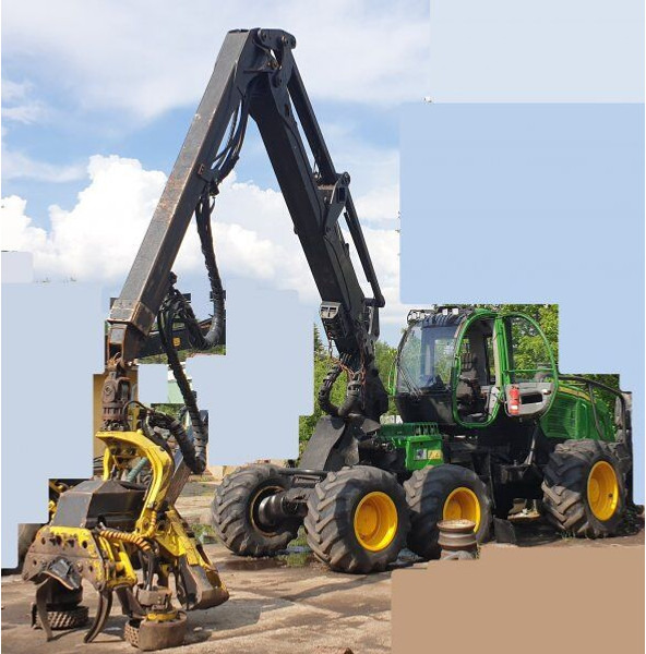 John Deere 1270E 6W - Lesnícky harvestor: obrázok 1 John Deere 1270E 6W - Lesnícky harvestor: obrázok 1