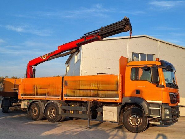 MAN TGS 26.440 - Valníkový/ Plošinový nákladný automobil, Auto s hydraulickou rukou: obrázok 1 MAN TGS 26.440 - Valníkový/ Plošinový nákladný automobil, Auto s hydraulickou rukou: obrázok 1