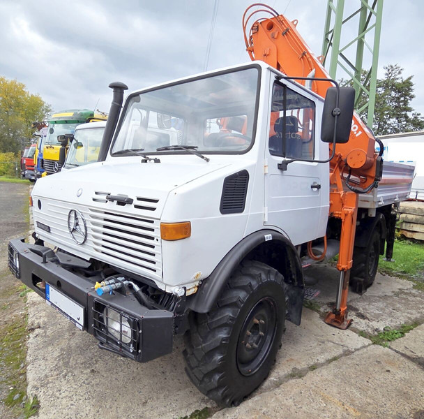 Mercedes-Benz UNIMOG 427.11 +12m! - Sklápač, Auto s hydraulickou rukou: obrázok 4 Mercedes-Benz UNIMOG 427.11 +12m! - Sklápač, Auto s hydraulickou rukou: obrázok 4