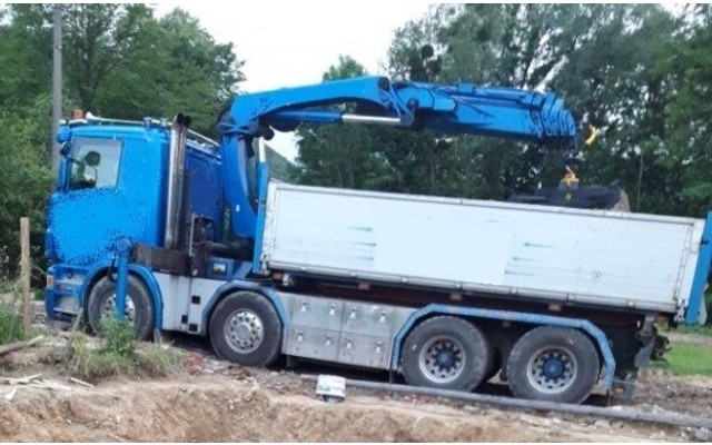 Scania 8x4 bord. R500 +23m crane - Sklápač, Auto s hydraulickou rukou: obrázok 5 Scania 8x4 bord. R500 +23m crane - Sklápač, Auto s hydraulickou rukou: obrázok 5