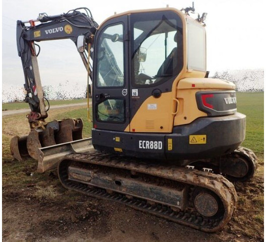 Volvo ECR 88 D - Mini rýpadlo: obrázok 5 Volvo ECR 88 D - Mini rýpadlo: obrázok 5