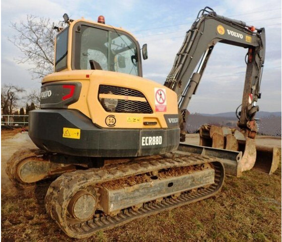 Volvo ECR 88 D - Mini rýpadlo: obrázok 1 Volvo ECR 88 D - Mini rýpadlo: obrázok 1