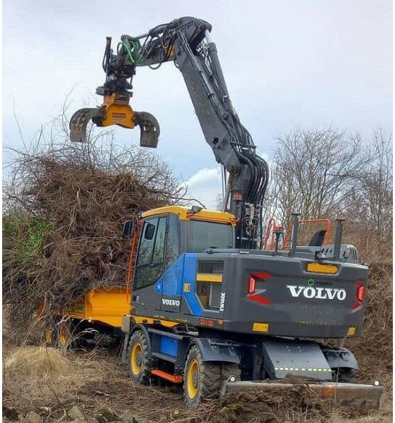 Volvo EW 160 E +(EST) Humus - Kolesové rýpadlo: obrázok 4 Volvo EW 160 E +(EST) Humus - Kolesové rýpadlo: obrázok 4
