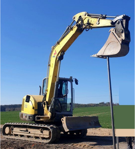 WACKER NEUSON EZ80 E14-03 gummi 8t rubber - Pásové rýpadlo: obrázok 2 WACKER NEUSON EZ80 E14-03 gummi 8t rubber - Pásové rýpadlo: obrázok 2