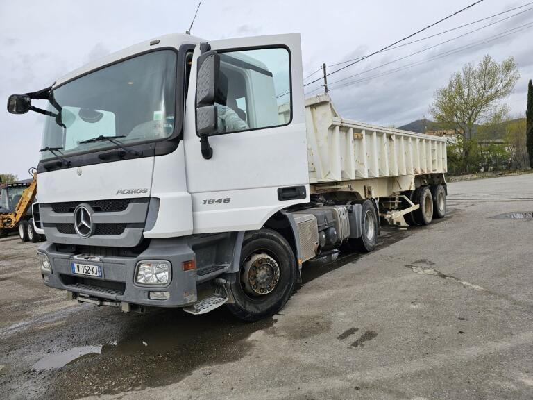 Mercedes Actros 1846 - Ťahač, Náves sklápěcí: obrázok 1 Mercedes Actros 1846 - Ťahač, Náves sklápěcí: obrázok 1