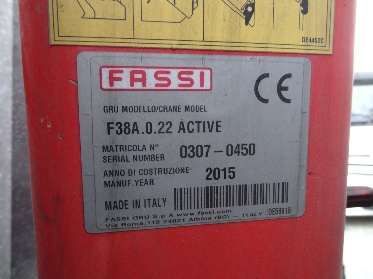 Iveco EuroCargo 120E25 Fassi F38 - Auto s hydraulickou rukou, Valníkový/ Plošinový nákladný automobil: obrázok 5 Iveco EuroCargo 120E25 Fassi F38 - Auto s hydraulickou rukou, Valníkový/ Plošinový nákladný automobil: obrázok 5