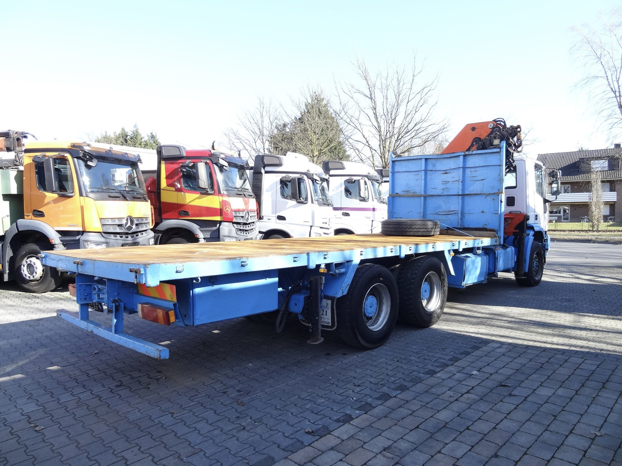 Auto s hydraulickou rukou, Valníkový/ Plošinový nákladný automobil Iveco EuroTrakker 260E31 6X4 Palfinger 36002: obrázok 11