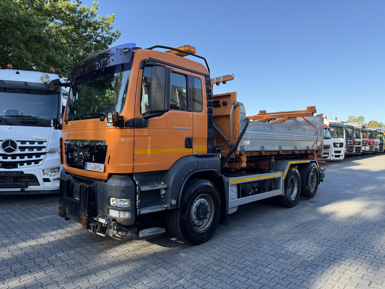 MAN TGS 28.400 6X4H-4 BL - Podvozek s kabinou, Auto s hydraulickou rukou: obrázok 1 MAN TGS 28.400 6X4H-4 BL - Podvozek s kabinou, Auto s hydraulickou rukou: obrázok 1