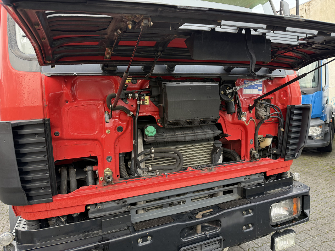 Mercedes-Benz SK 2538 6X4 Haken Kran/ Oldtimer/ Feuerwehr - Hákový nosič kontajnerov, Auto s hydraulickou rukou: obrázok 5 Mercedes-Benz SK 2538 6X4 Haken Kran/ Oldtimer/ Feuerwehr - Hákový nosič kontajnerov, Auto s hydraulickou rukou: obrázok 5