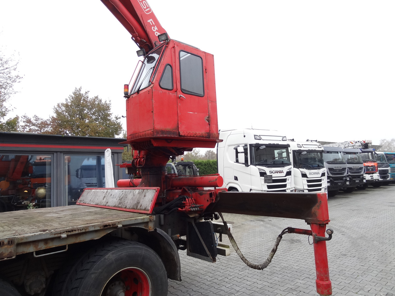 Scania R144 460 6X4 Fassi 360 bis 25 Meter - Valníkový/ Plošinový nákladný automobil, Auto s hydraulickou rukou: obrázok 2 Scania R144 460 6X4 Fassi 360 bis 25 Meter - Valníkový/ Plošinový nákladný automobil, Auto s hydraulickou rukou: obrázok 2