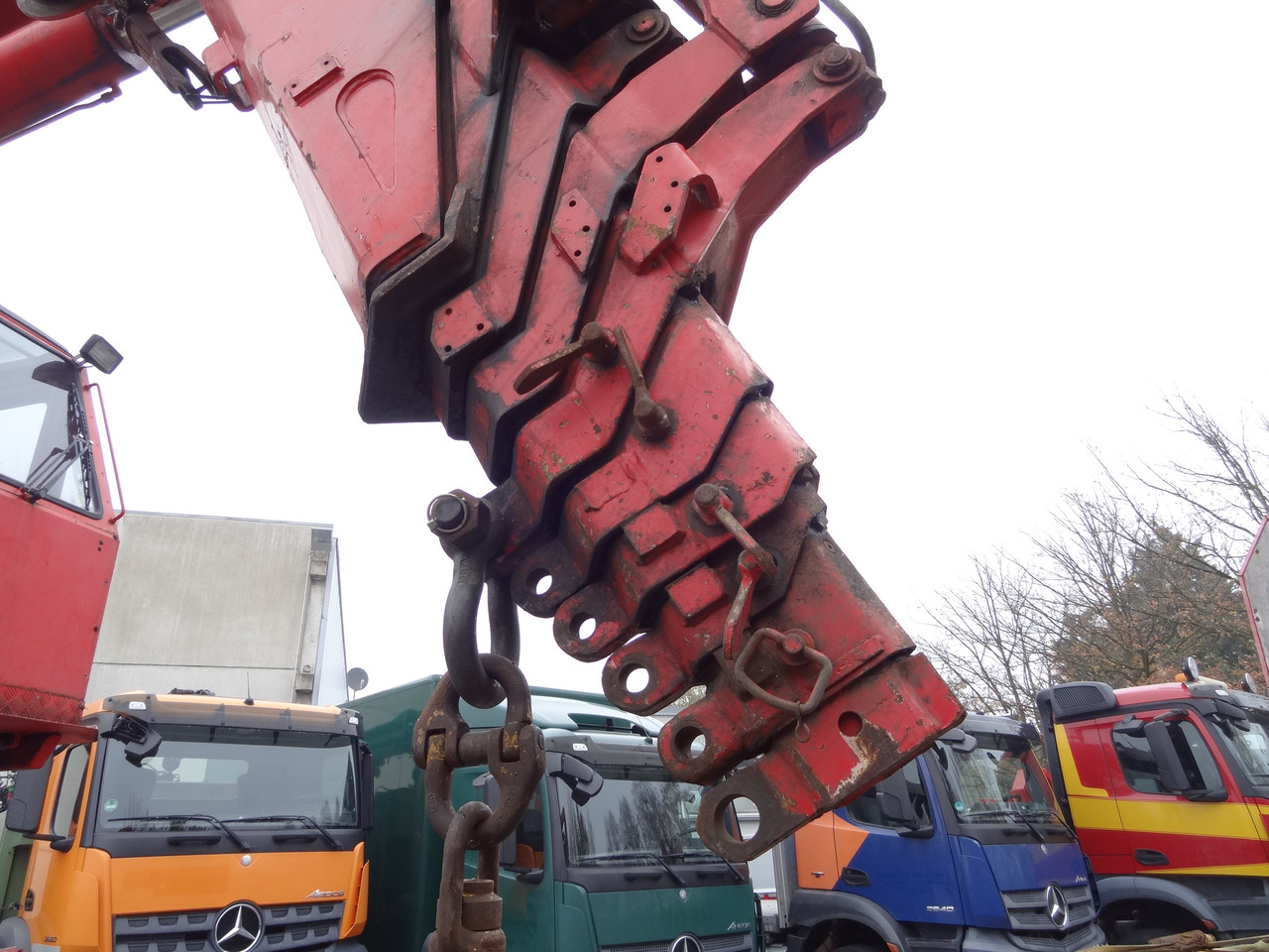 Scania R144 460 6X4 Fassi 360 bis 25 Meter - Auto s hydraulickou rukou, Valníkový/ Plošinový nákladný automobil: obrázok 3 Scania R144 460 6X4 Fassi 360 bis 25 Meter - Auto s hydraulickou rukou, Valníkový/ Plošinový nákladný automobil: obrázok 3