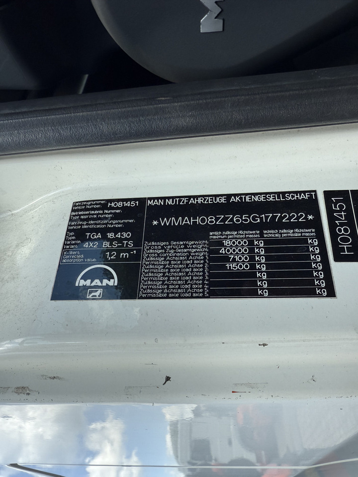 MAN TGA 18.430 Kran Palfinger 16502 Jib 26.5 Meter - Ťahač: obrázok 5 MAN TGA 18.430 Kran Palfinger 16502 Jib 26.5 Meter - Ťahač: obrázok 5