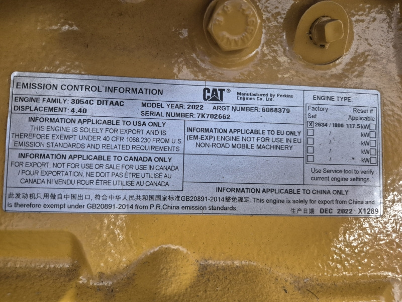 Nový Motor pre Priemyselný stroj Caterpillar  3054C DITAAC Engine+Radiator: obrázok 11