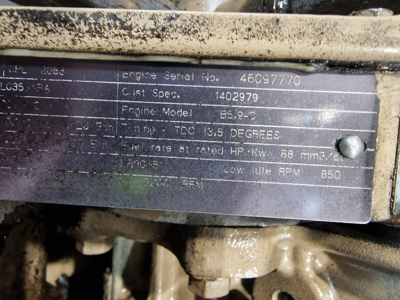 Cummins B5.9-C Engine (Plant) - Motor pre Stavebné stroje: obrázok 3 Cummins B5.9-C Engine (Plant) - Motor pre Stavebné stroje: obrázok 3