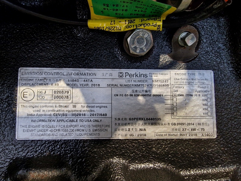 Perkins 1104D-44TA Engine (Plant) - Motor pre Stavebné stroje: obrázok 2 Perkins 1104D-44TA Engine (Plant) - Motor pre Stavebné stroje: obrázok 2