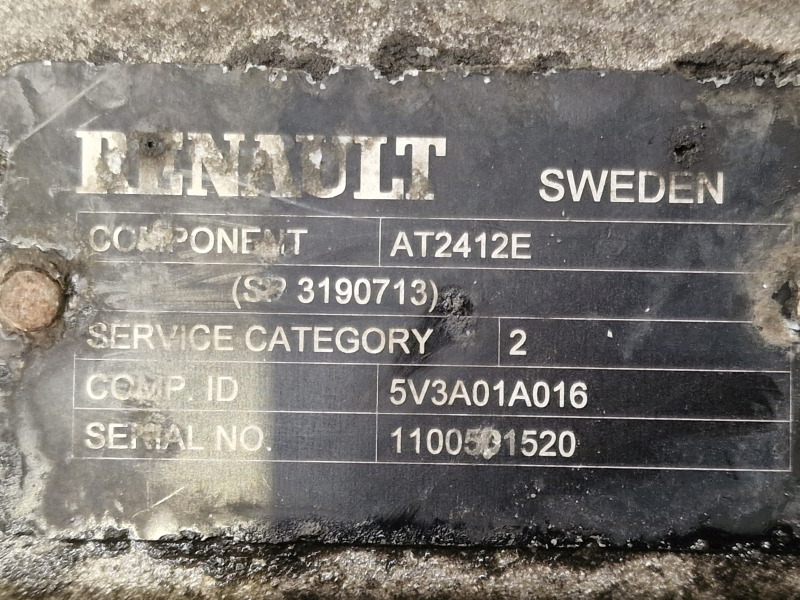 Volvo AT2412E Gearbox - Prevodovka: obrázok 2 Volvo AT2412E Gearbox - Prevodovka: obrázok 2