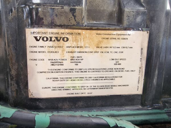 Volvo D12DLAE3 Engine (Plant) A40D ADT - Motor pre Stavebné stroje: obrázok 2 Volvo D12DLAE3 Engine (Plant) A40D ADT - Motor pre Stavebné stroje: obrázok 2