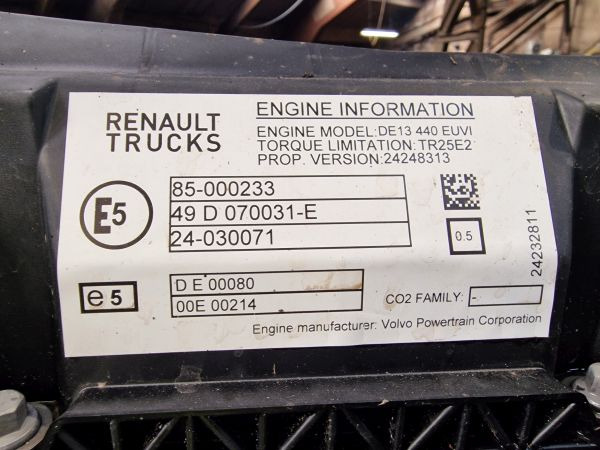 Volvo DE13 440 EUVI Engine (Truck) 2023 (Latest Model) - Motor pre Nákladné auto: obrázok 3 Volvo DE13 440 EUVI Engine (Truck) 2023 (Latest Model) - Motor pre Nákladné auto: obrázok 3