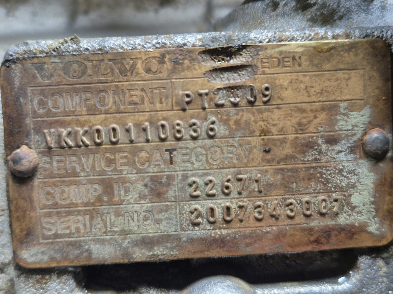 Volvo PT2509 Gearbox Industrial - Prevodovka pre Priemyselný stroj: obrázok 2 Volvo PT2509 Gearbox Industrial - Prevodovka pre Priemyselný stroj: obrázok 2