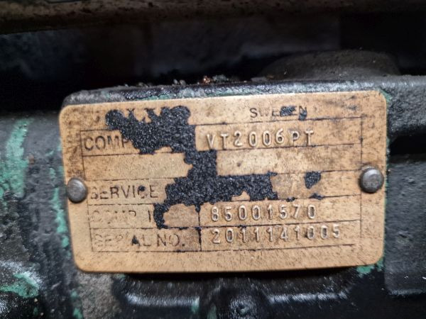 Volvo VT2006PT Gearbox - Prevodovka: obrázok 2 Volvo VT2006PT Gearbox - Prevodovka: obrázok 2