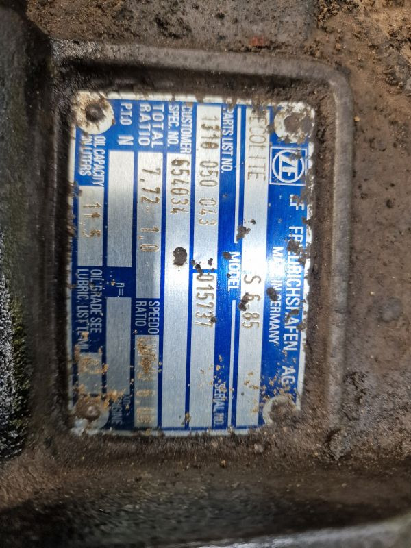 ZF S6-85 Gearbox - Prevodovka: obrázok 2 ZF S6-85 Gearbox - Prevodovka: obrázok 2