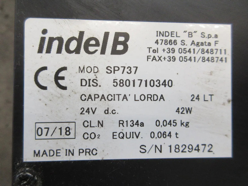 Elektrický systém pre Nákladné auto Iveco 5801710340 INDELB KOELKAST IVECO HI WAY EURO 6 MODEL 2018: obrázok 7 Elektrický systém pre Nákladné auto Iveco 5801710340 INDELB KOELKAST IVECO HI WAY EURO 6 MODEL 2018: obrázok 7