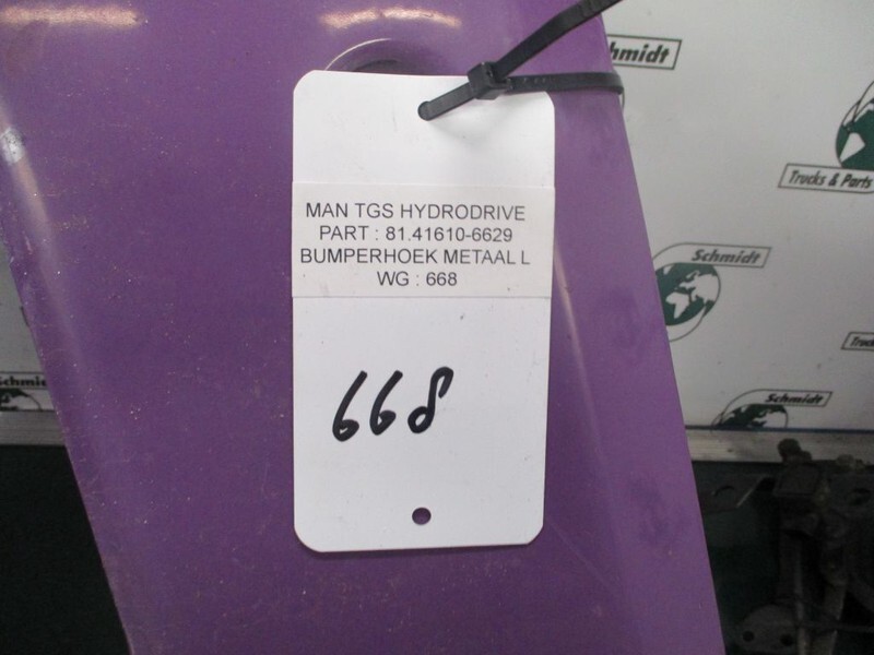 MAN 81.41610-6629 rechts bumper hoek euro 6 - Roh nárazníka pre Nákladné auto: obrázok 2 MAN 81.41610-6629 rechts bumper hoek euro 6 - Roh nárazníka pre Nákladné auto: obrázok 2