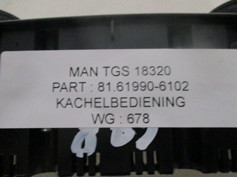 MAN 81.61990-6102 kachel bediening - Elektrický systém pre Nákladné auto: obrázok 2 MAN 81.61990-6102 kachel bediening - Elektrický systém pre Nákladné auto: obrázok 2
