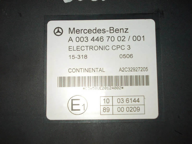 Mercedes-Benz A 003 446 70 02 CPC 3 MODULEN MERCEDES ATEGO EURO 6 - Elektrický systém pre Nákladné auto: obrázok 3 Mercedes-Benz A 003 446 70 02 CPC 3 MODULEN MERCEDES ATEGO EURO 6 - Elektrický systém pre Nákladné auto: obrázok 3