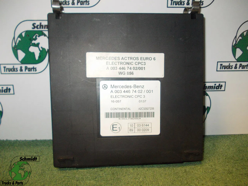 Mercedes-Benz A 003 446 74 02 MERCEDES CPC3 MODULEN EURO 6 MP4 - Elektrický systém pre Nákladné auto: obrázok 1 Mercedes-Benz A 003 446 74 02 MERCEDES CPC3 MODULEN EURO 6 MP4 - Elektrický systém pre Nákladné auto: obrázok 1