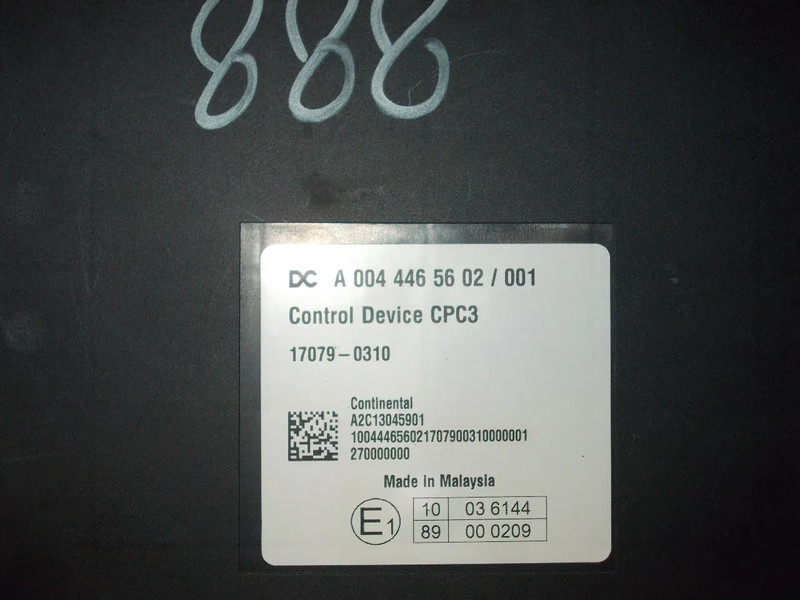 Mercedes-Benz A 004 446 56 02 CPC 3 MODULEN MERCEDES 1845 MP4 EURO 6 - Elektrický systém pre Nákladné auto: obrázok 3 Mercedes-Benz A 004 446 56 02 CPC 3 MODULEN MERCEDES 1845 MP4 EURO 6 - Elektrický systém pre Nákladné auto: obrázok 3