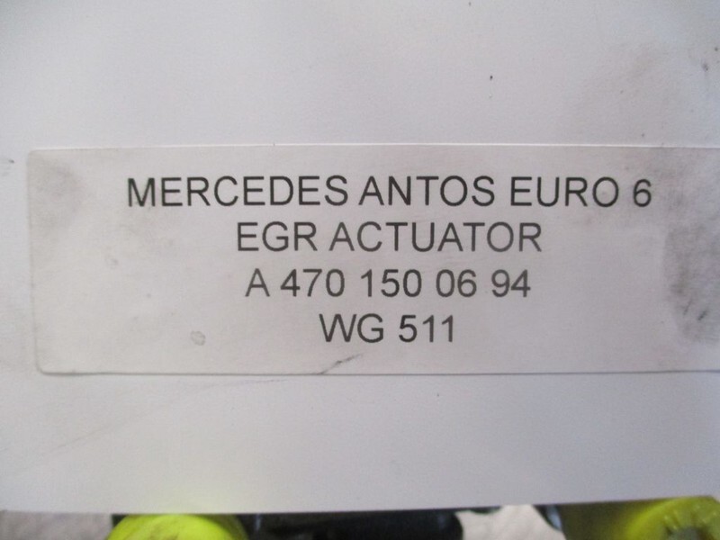 Mercedes-Benz ANTOS A 470 150 06 94 EGR ACTUATOR EURO 6 - Motor a diely pre Nákladné auto: obrázok 2 Mercedes-Benz ANTOS A 470 150 06 94 EGR ACTUATOR EURO 6 - Motor a diely pre Nákladné auto: obrázok 2