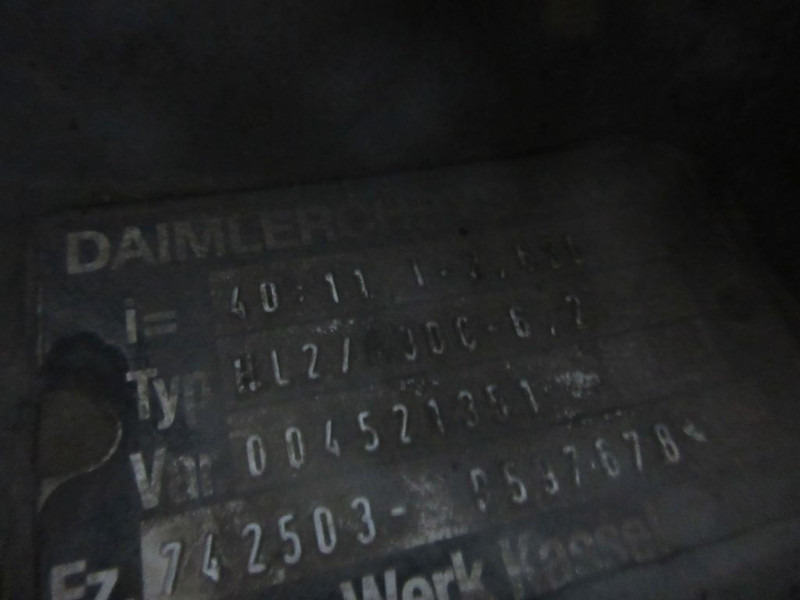 Mercedes-Benz HL/43 DC.6,2 TYPE 742503 RATIO 1.2,636//40:11 MERCEDES ATEGO - Diferenciál pre Nákladné auto: obrázok 5 Mercedes-Benz HL/43 DC.6,2 TYPE 742503 RATIO 1.2,636//40:11 MERCEDES ATEGO - Diferenciál pre Nákladné auto: obrázok 5