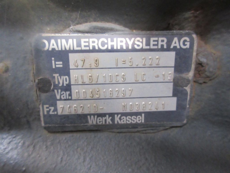 Mercedes-Benz HL6/1DCS LC-13/TYPE 746210/ 47:9 RATIO I=5,222 MERCEDES MP3 EURO 5 DIFFERENTIEEL - Diferenciál pre Nákladné auto: obrázok 5 Mercedes-Benz HL6/1DCS LC-13/TYPE 746210/ 47:9 RATIO I=5,222 MERCEDES MP3 EURO 5 DIFFERENTIEEL - Diferenciál pre Nákladné auto: obrázok 5