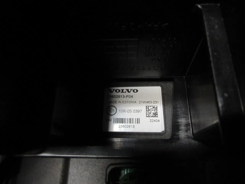 Volvo 23602613 DISPLAY VOLVO FM 330 MODEL 2023 - Elektrický systém pre Nákladné auto: obrázok 5 Volvo 23602613 DISPLAY VOLVO FM 330 MODEL 2023 - Elektrický systém pre Nákladné auto: obrázok 5