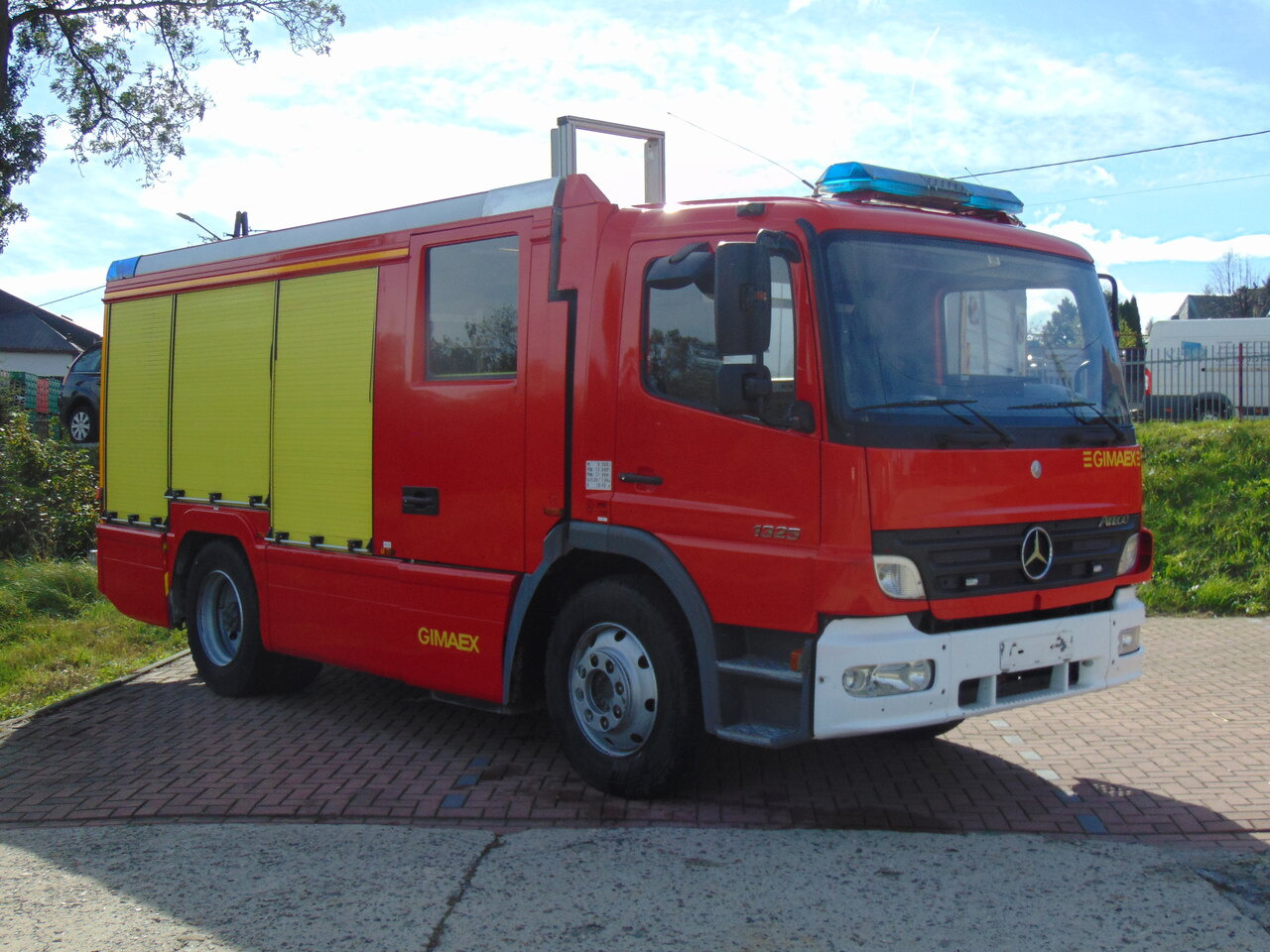 MERCEDES-BENZ Atego 1325F GIMAEX - Hasičské vozidlo: obrázok 1 MERCEDES-BENZ Atego 1325F GIMAEX - Hasičské vozidlo: obrázok 1