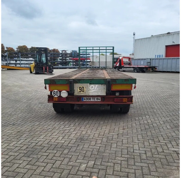Trouillet RT 3240 / AIR SUSPENSION / PLATEAU 8M / LOADING HEIGHT:115CM / DRUM BRAKES / 3X ROR AXLES / 1990 - Príves: obrázok 5 Trouillet RT 3240 / AIR SUSPENSION / PLATEAU 8M / LOADING HEIGHT:115CM / DRUM BRAKES / 3X ROR AXLES / 1990 - Príves: obrázok 5