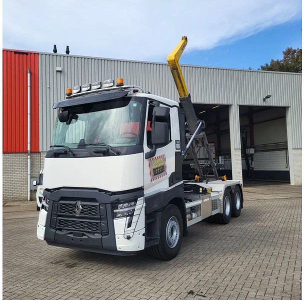 Renault C440 / ENGINE RUNNING / !! ONLY:8701 KM !! / 6X4 / BIG AXLE / PALFINGER 20TON HOOK / GEN2 V2 TACHO / AUTOMATIC / EURO-6 / 2025 - Hákový nosič kontajnerov: obrázok 1 Renault C440 / ENGINE RUNNING / !! ONLY:8701 KM !! / 6X4 / BIG AXLE / PALFINGER 20TON HOOK / GEN2 V2 TACHO / AUTOMATIC / EURO-6 / 2025 - Hákový nosič kontajnerov: obrázok 1