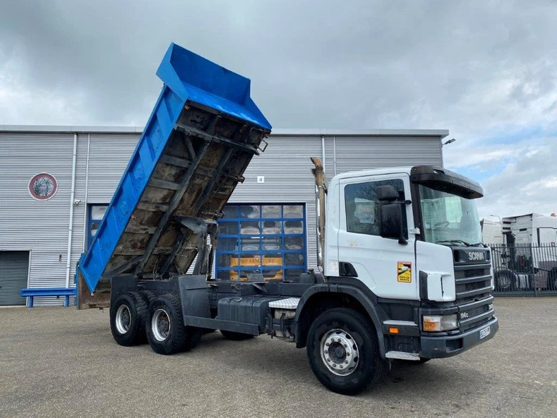Scania 114-340 / 6X4 / 2 SIDE TIPPER / BIG AXLE / FULL-STEEL / DRUM BRAKES / MANUAL / 1999 - Sklápač: obrázok 5 Scania 114-340 / 6X4 / 2 SIDE TIPPER / BIG AXLE / FULL-STEEL / DRUM BRAKES / MANUAL / 1999 - Sklápač: obrázok 5