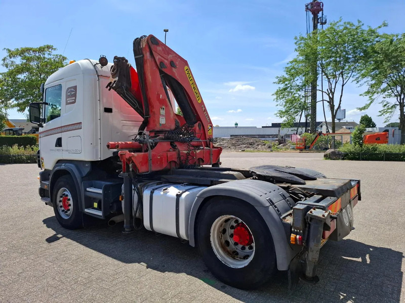 Scania 124G-420 / RETARDER / PALFINGER PK32080 / DOUBLE TANK / AIRCO / GOOD CONDITION / MANUAL / EURO-3 / 2004 - Auto s hydraulickou rukou: obrázok 5 Scania 124G-420 / RETARDER / PALFINGER PK32080 / DOUBLE TANK / AIRCO / GOOD CONDITION / MANUAL / EURO-3 / 2004 - Auto s hydraulickou rukou: obrázok 5