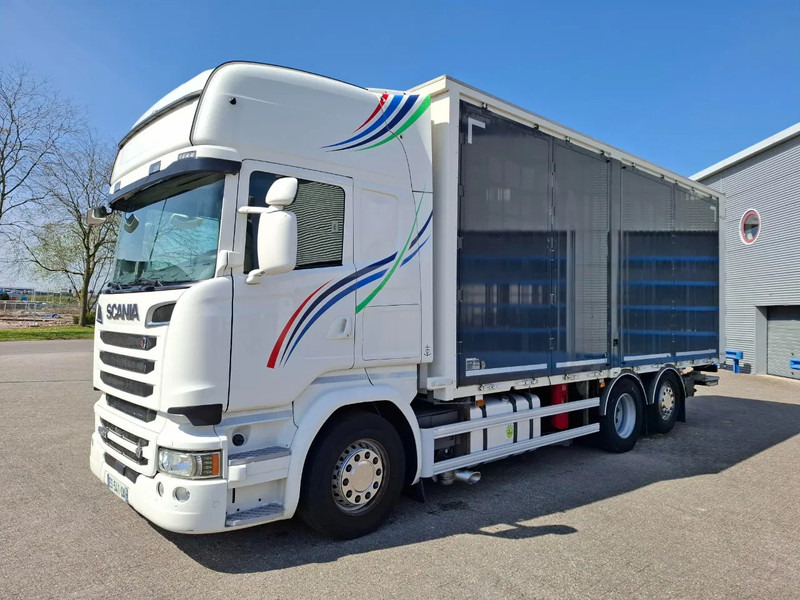 Scania R580 V8 / RETARDER / DOUBLE TANK / PARKCOOL / FULL-AIR / 2SIDE OPEN / PLATFORM 1500 KG / TUV:20-10-2025 / NAVI / LWDS / FRIDGE / - Skříňový nákladní auto: obrázok 1 Scania R580 V8 / RETARDER / DOUBLE TANK / PARKCOOL / FULL-AIR / 2SIDE OPEN / PLATFORM 1500 KG / TUV:20-10-2025 / NAVI / LWDS / FRIDGE / - Skříňový nákladní auto: obrázok 1