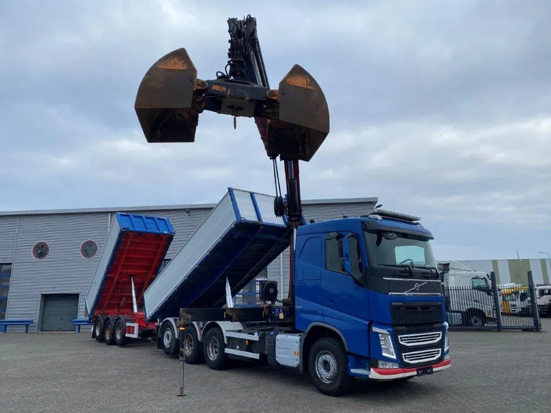 Volvo FH4-500 / HMF 3220K-RC / REMOTE / ROTATOR / 3SIDE TIPPER / DYNAMIC STEERING / ONLY:302623 KM / AUTOMATIC / EURO-6 / 2017 - Auto s hydraulickou rukou: obrázok 3 Volvo FH4-500 / HMF 3220K-RC / REMOTE / ROTATOR / 3SIDE TIPPER / DYNAMIC STEERING / ONLY:302623 KM / AUTOMATIC / EURO-6 / 2017 - Auto s hydraulickou rukou: obrázok 3