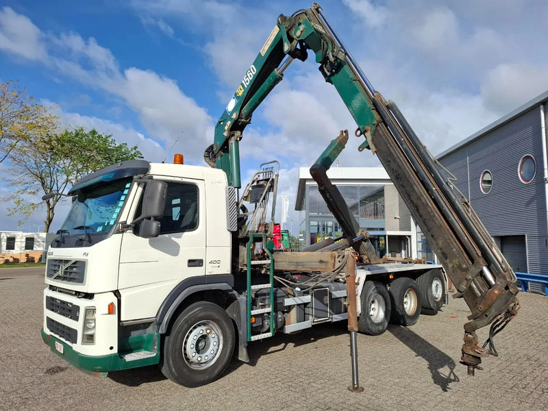 Volvo FM13-400 / 8X4 / AJK HOOK 25TON / CRANE HMF 1560 K3 / ROTATOR / LIFT+LENKACHSE / AIRCO / MANUAL / EURO-4 / 2007 - Auto s hydraulickou rukou: obrázok 1 Volvo FM13-400 / 8X4 / AJK HOOK 25TON / CRANE HMF 1560 K3 / ROTATOR / LIFT+LENKACHSE / AIRCO / MANUAL / EURO-4 / 2007 - Auto s hydraulickou rukou: obrázok 1