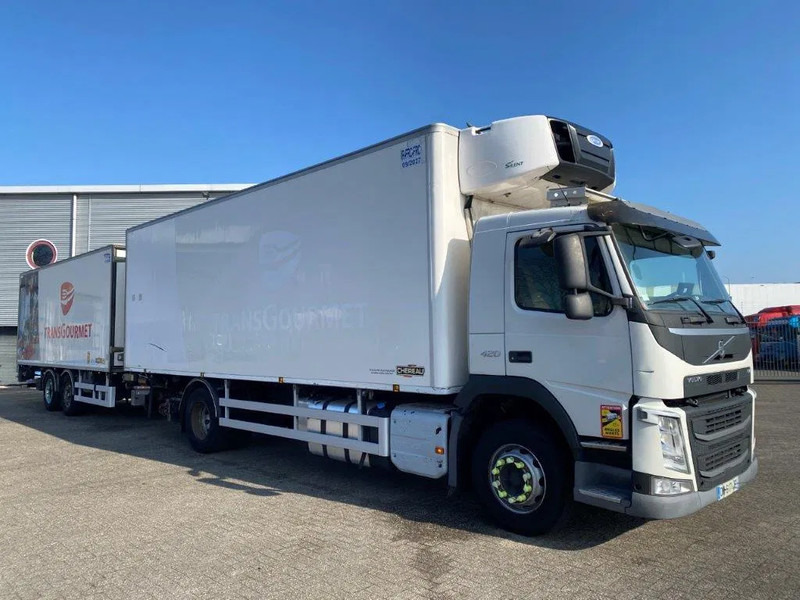 Volvo FM4-420 / COMPLETE COOL+FREEZE COMBI / CHEREAU / THROUGH-LOADING SYSTEM / 2XPLATFORM DHOLLANDIA / FREEZING LOCK / AUTOMATIC / EU - Chladirenské nákladné vozidlo: obrázok 2 Volvo FM4-420 / COMPLETE COOL+FREEZE COMBI / CHEREAU / THROUGH-LOADING SYSTEM / 2XPLATFORM DHOLLANDIA / FREEZING LOCK / AUTOMATIC / EU - Chladirenské nákladné vozidlo: obrázok 2